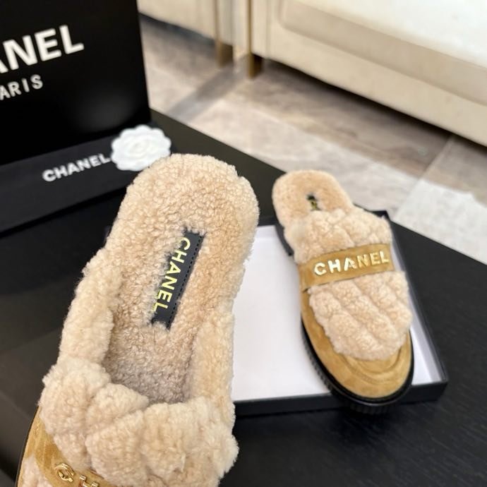 Мюли на хутрі жіночі фото 2