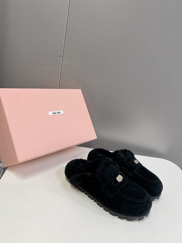 Мюли на хутрі жіночі фото 3