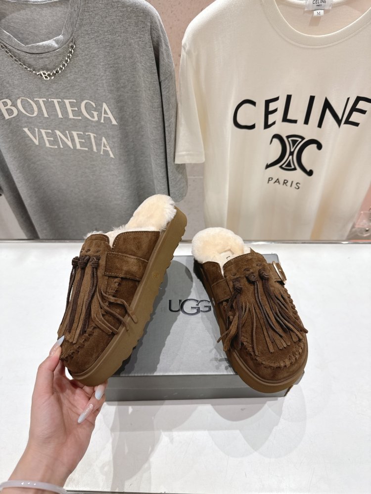 Мюли на хутрі жіночі фото 3