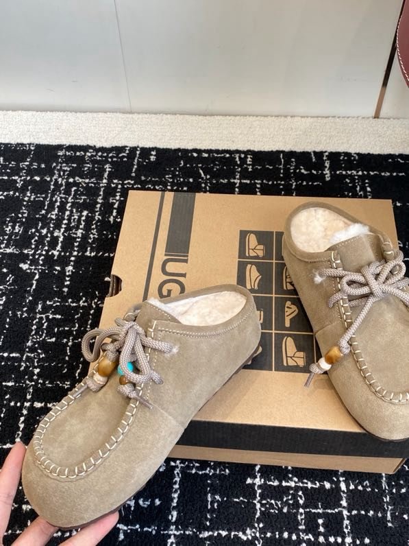 Мюли на меху женские фото 3