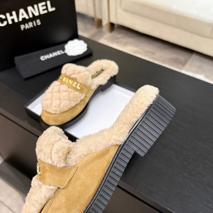 Мюли на хутрі жіночі фото 3