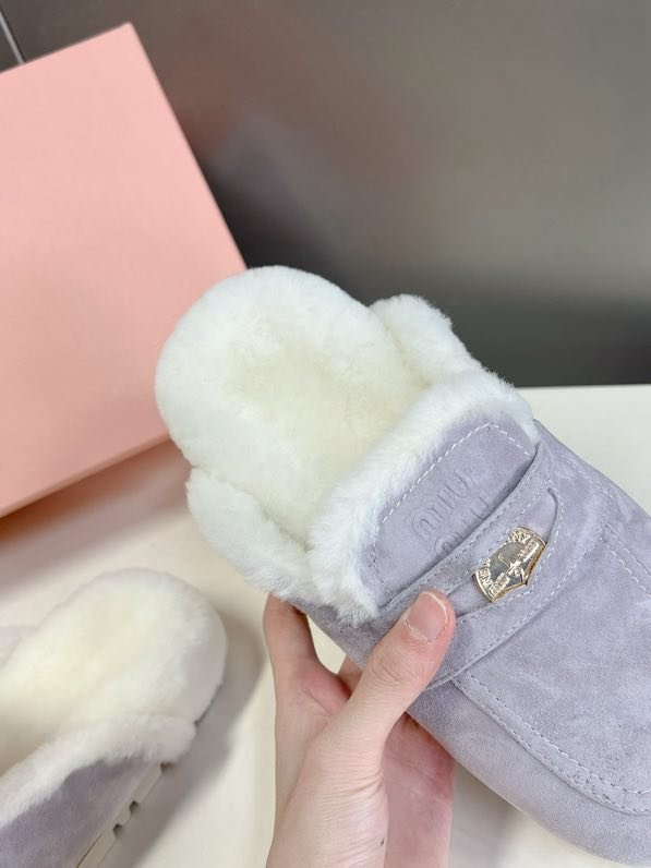 Мюли на хутрі жіночі фото 4