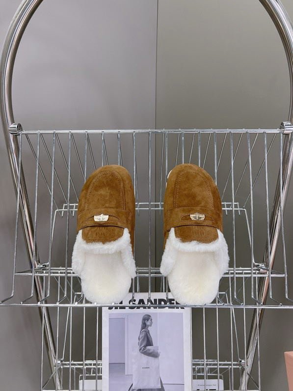 Мюли на меху женские фото 5