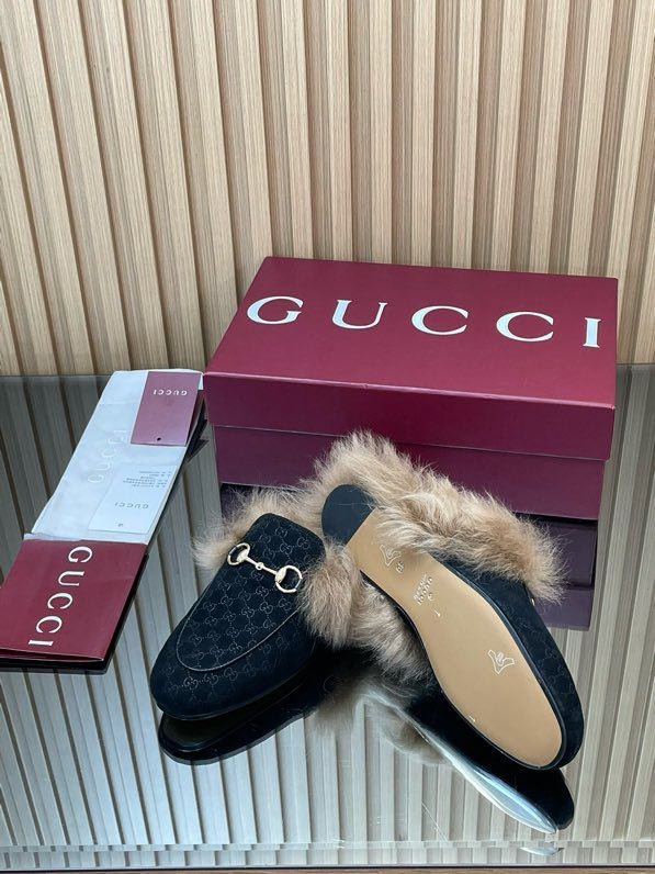 Мюли на хутрі жіночі фото 5