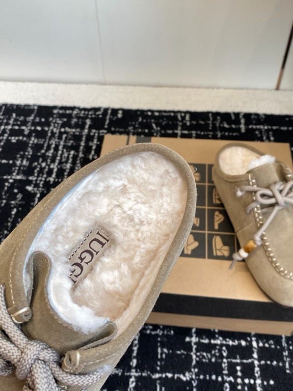 Мюли на меху женские фото 5