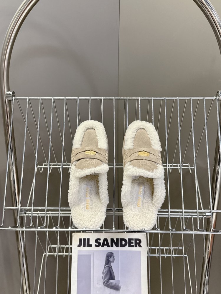 Мюли на меху женские фото 6