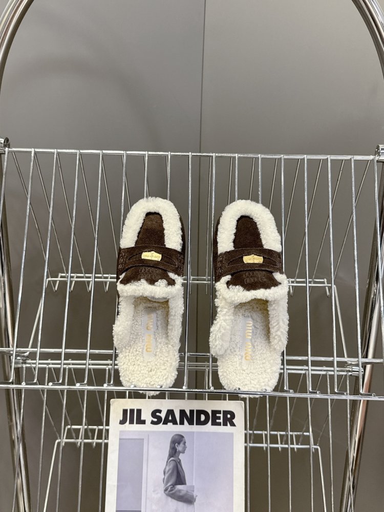 Мюли на меху женские фото 6