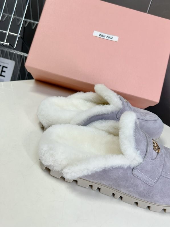 Мюли на хутрі жіночі фото 6