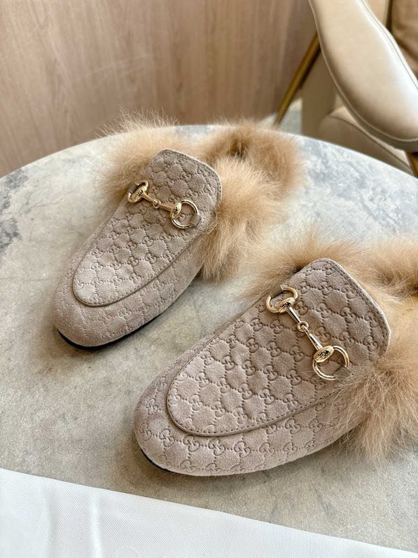 Мюли на хутрі жіночі фото 6