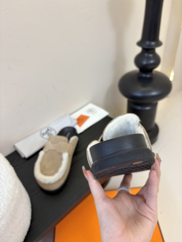 Мюли на меху женские фото 6