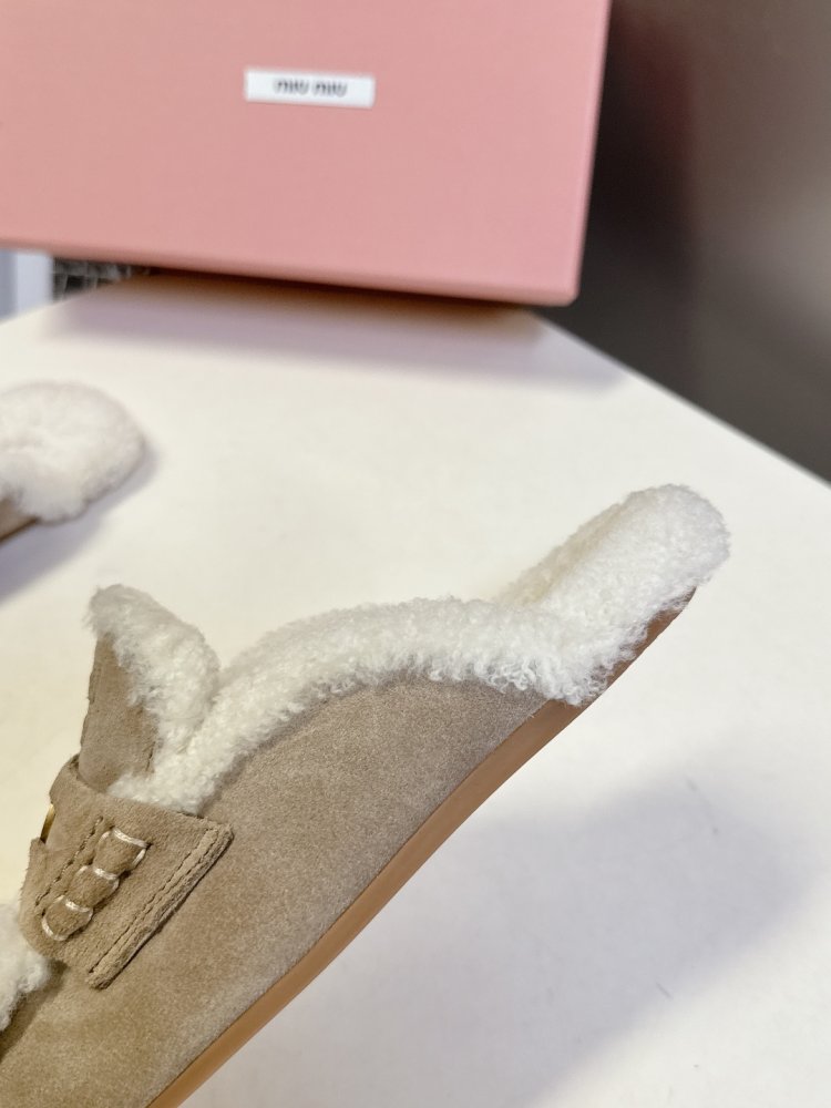 Мюли на меху женские фото 8