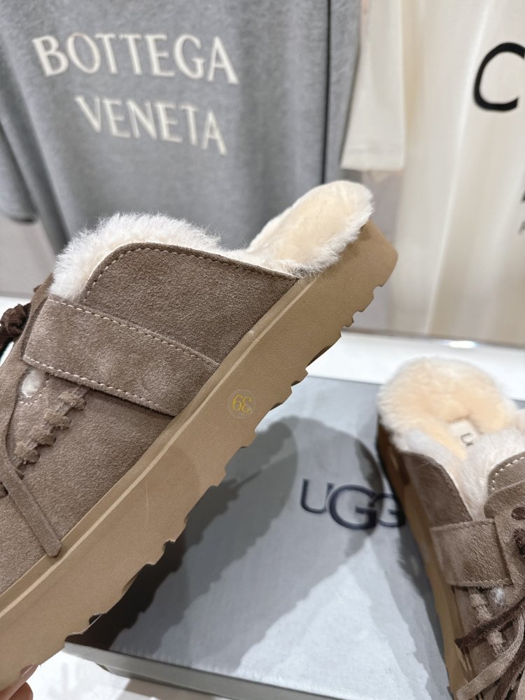 Мюли на меху женские фото 8