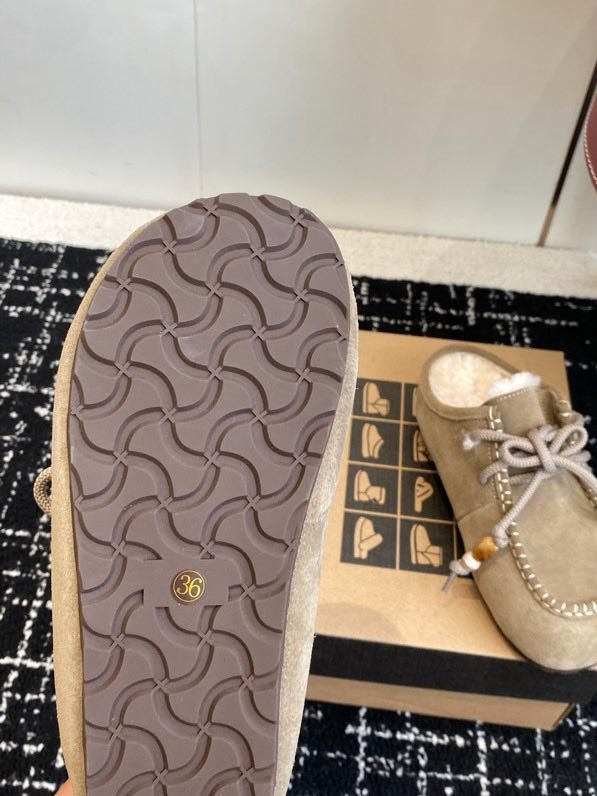 Мюли на меху женские фото 8