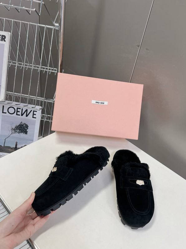 Мюли на хутрі жіночі фото 9