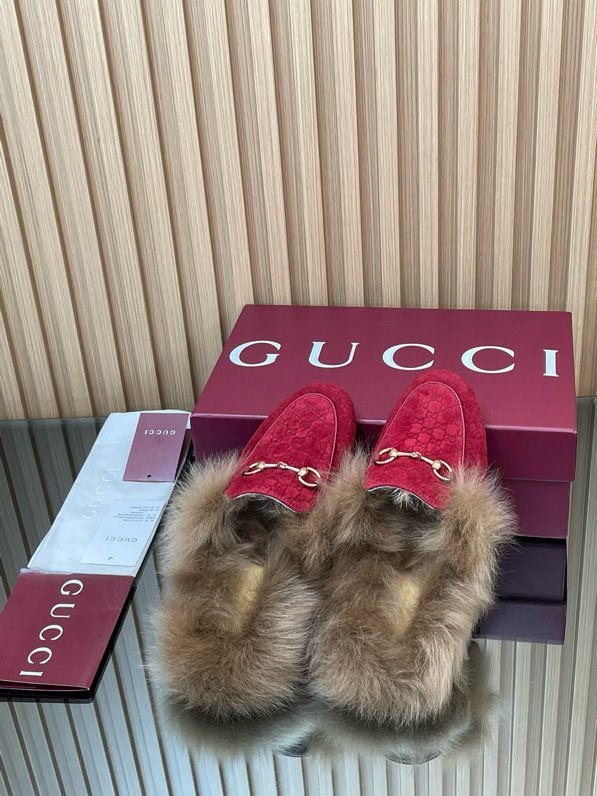 Мюли на хутрі жіночі фото 9