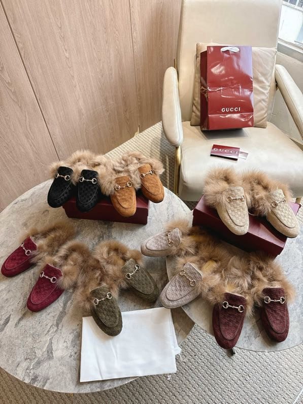 Мюли на хутрі жіночі фото 9