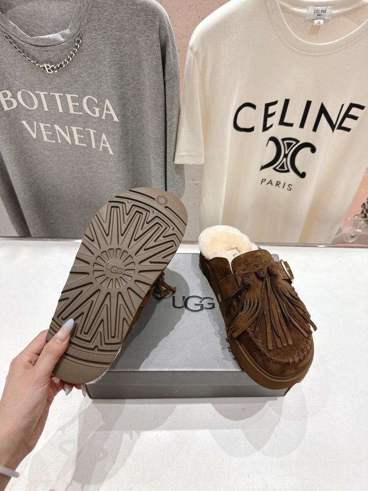 Мюли на хутрі жіночі фото 9