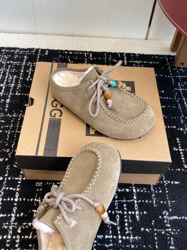 Мюли на меху женские фото 9