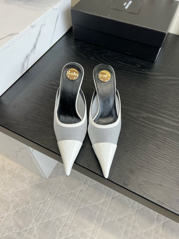 Мюли from sharp the toe on heel