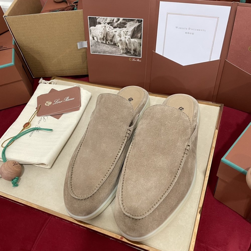 Мюли Summer Charms из замши