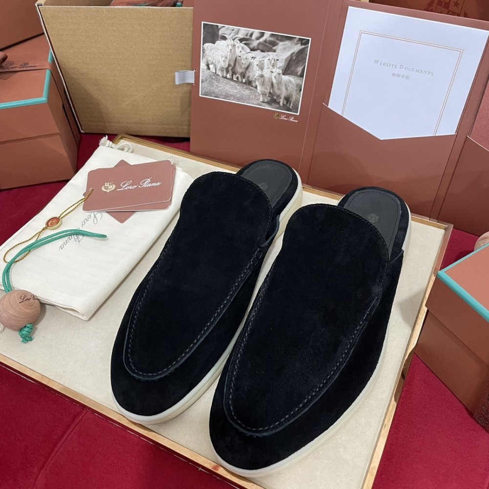 Мюли Summer Charms of suede