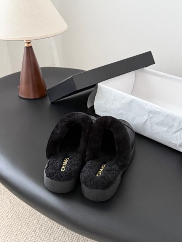 Мюли женские на меху зимние фото 2