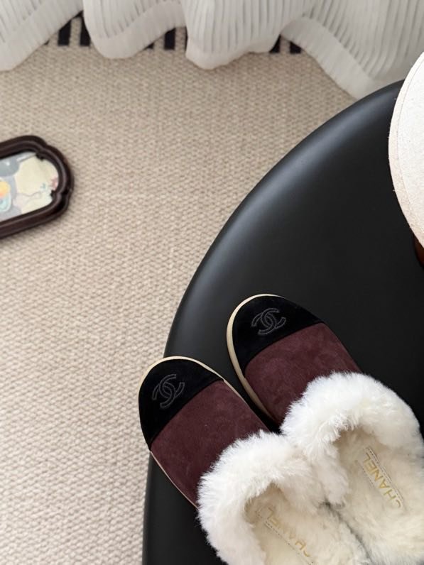 Мюли женские на меху зимние фото 3