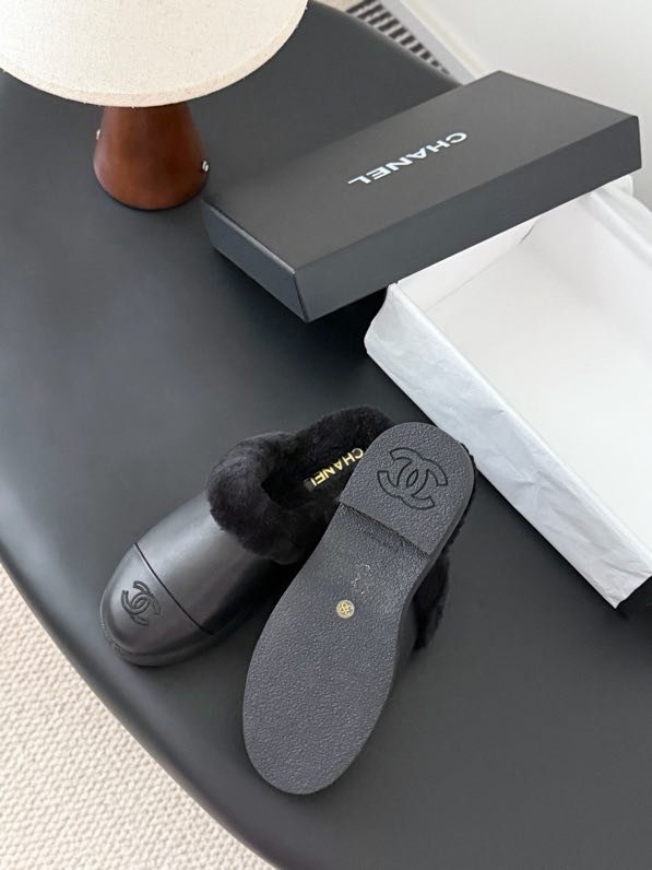 Мюли женские на меху зимние фото 4