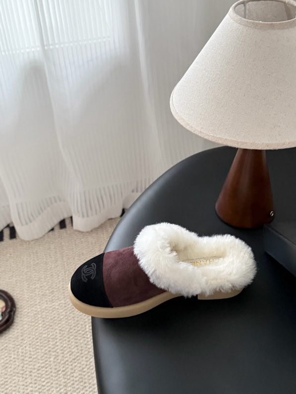 Мюли женские на меху зимние фото 4