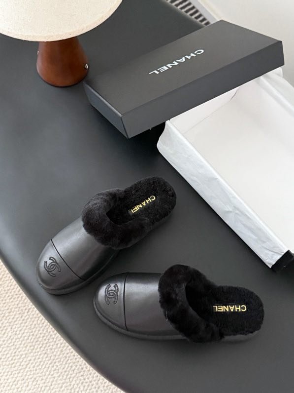 Мюли женские на меху зимние фото 6