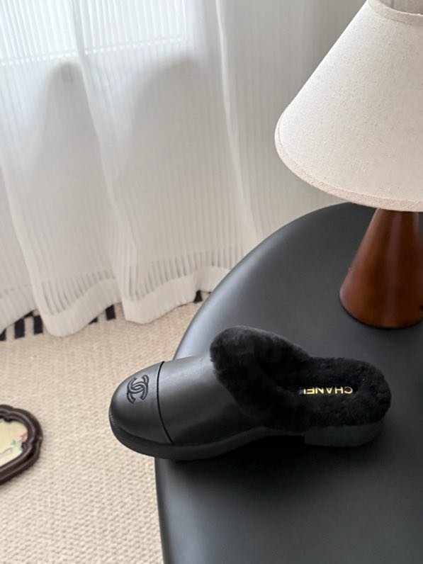 Мюли женские на меху зимние фото 7