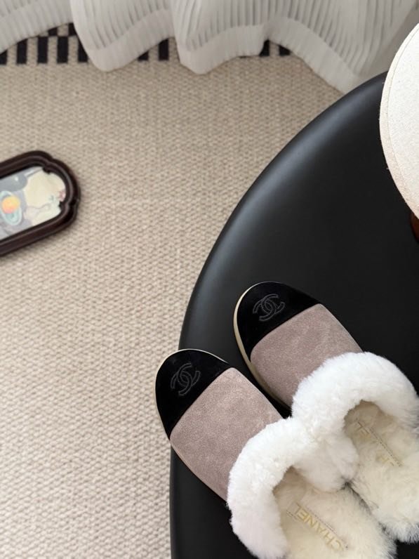 Мюли женские на меху зимние фото 8