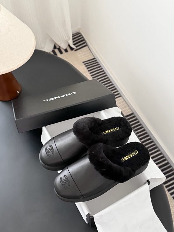 Мюли женские на меху зимние фото 9