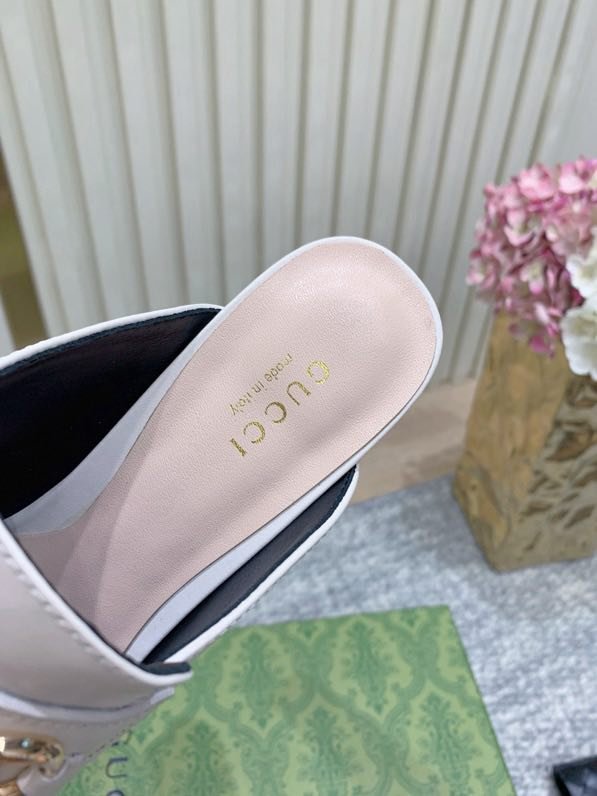 Мюли женские на платформе и высоком каблуке фото 3