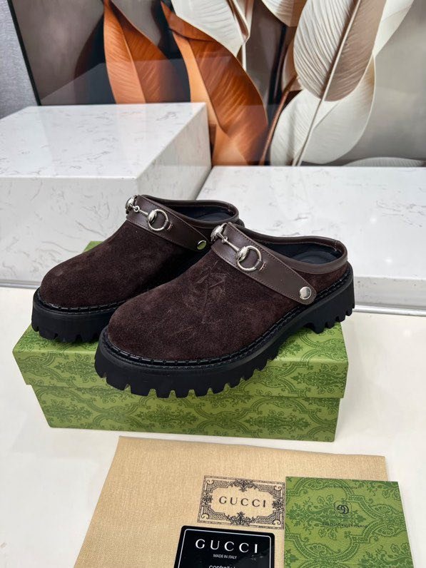 Мюли женские на высокой подошве