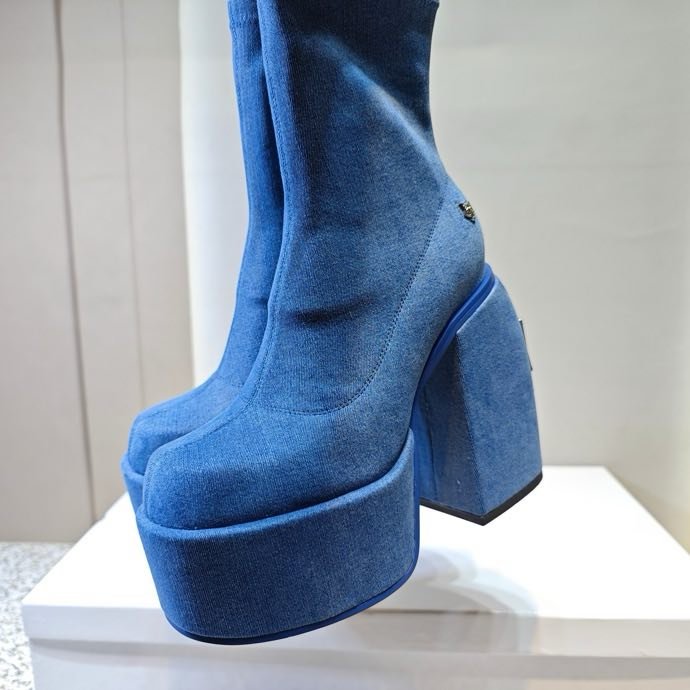 Модные ботильоны на высоком каблуке фото 7