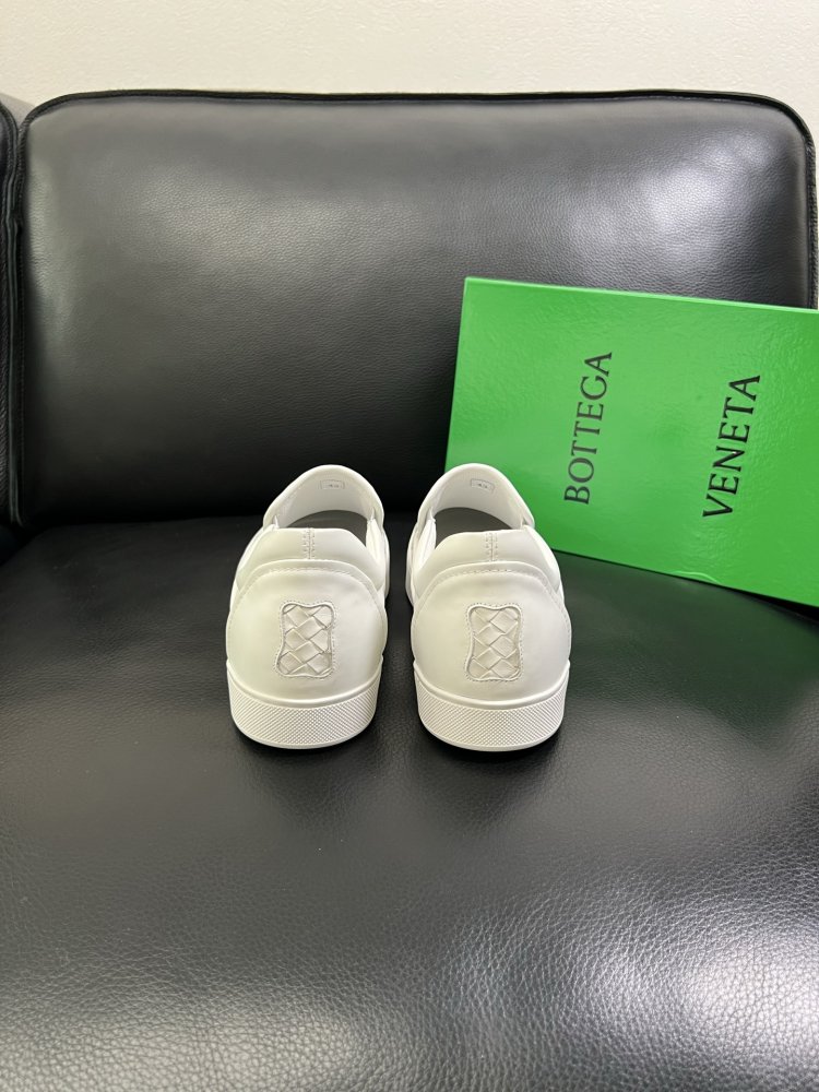 Moccasins leather braided men's фото 8