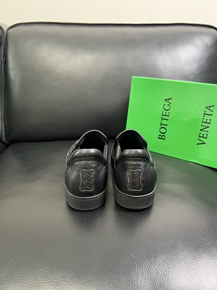 Мокасини шкіряні плетені чоловічі фото 8