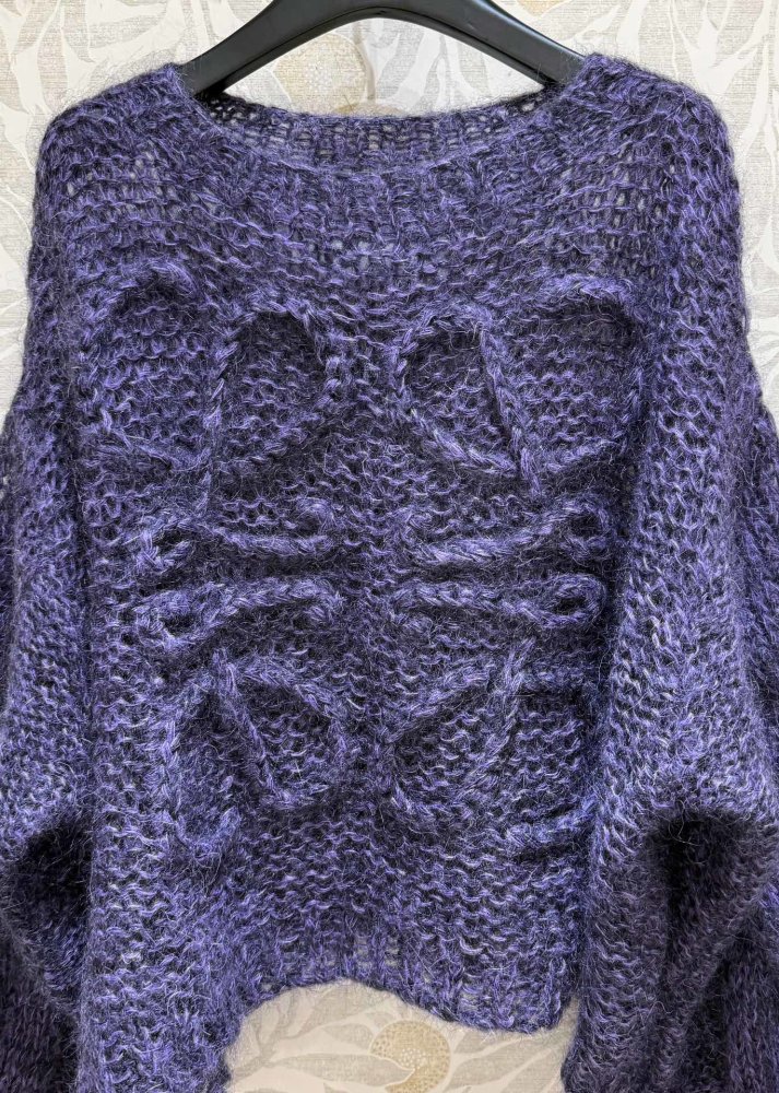 Мохеровый свитер женский фото 6