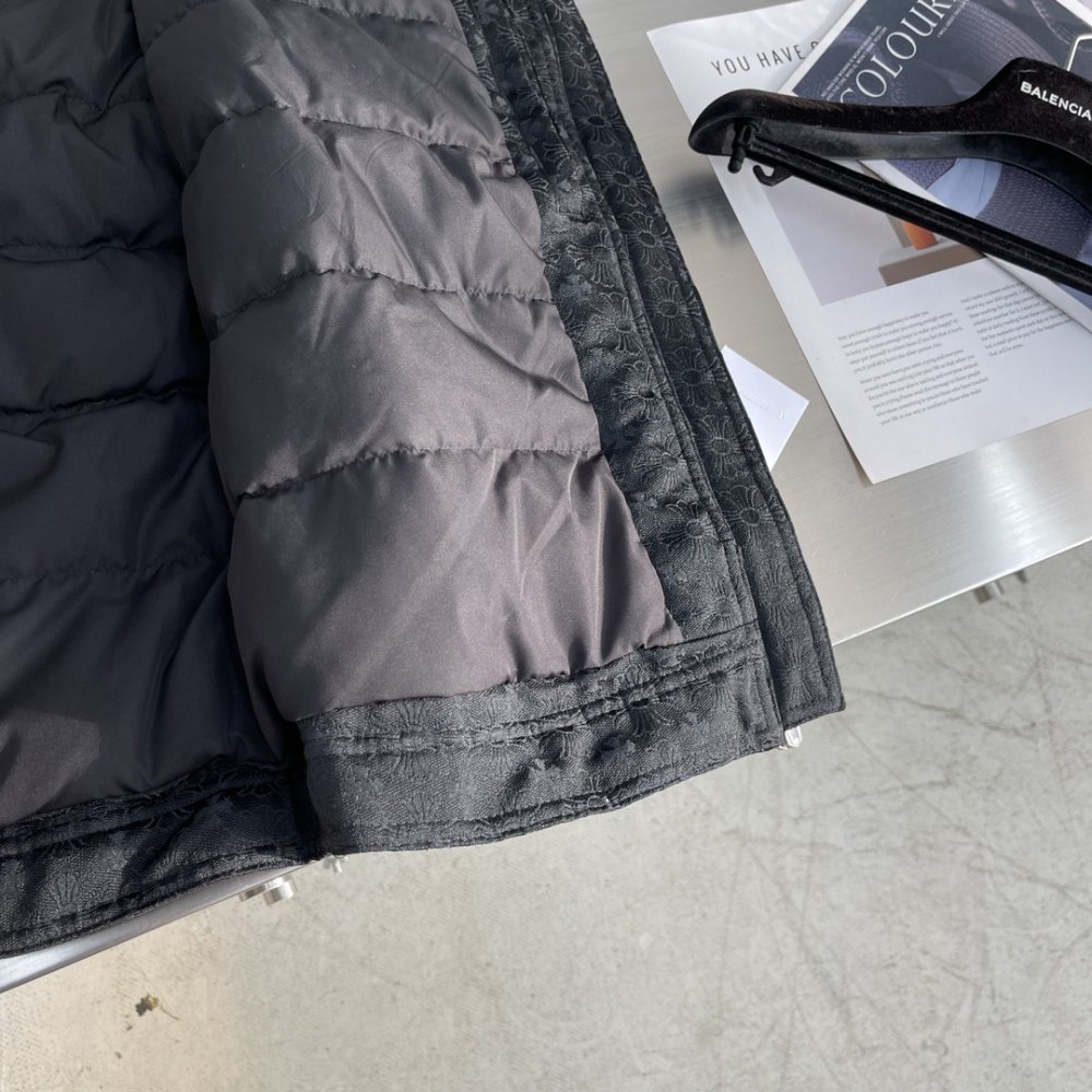 Мужская джинсовая пуховая куртка фото 8