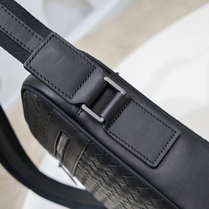 Мужская сумка мессенджер через плечо 20 см фото 4