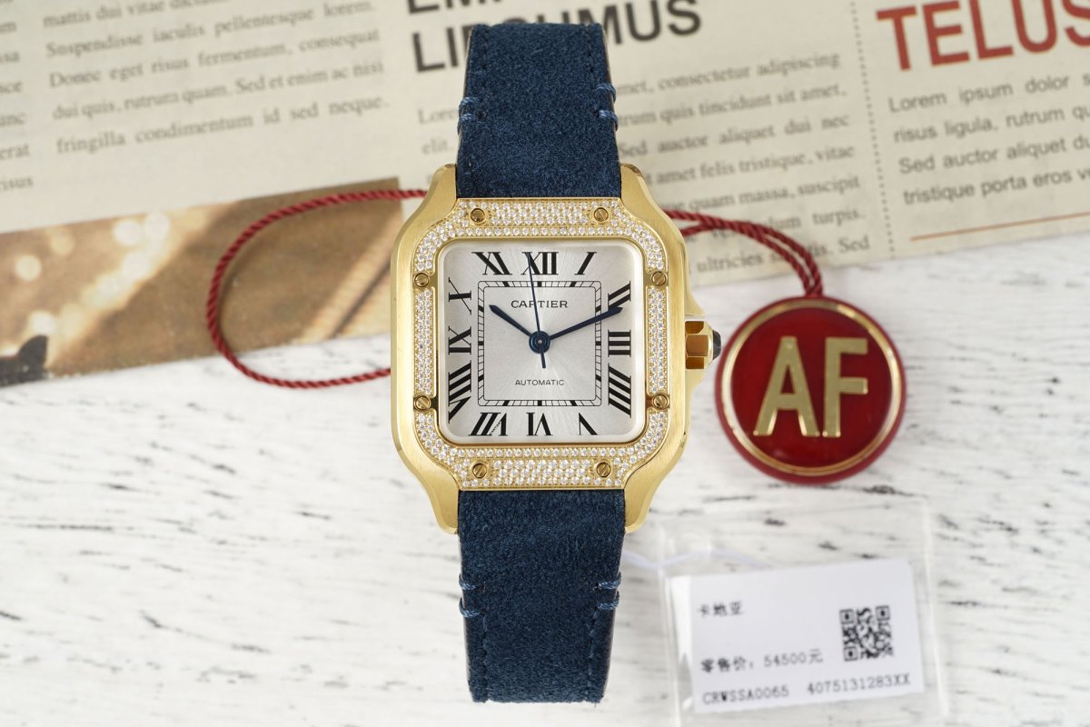 Мужские часы 35 мм Cartier Santos