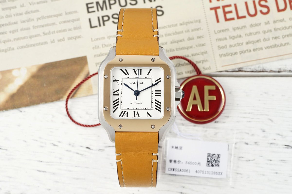 Мужские часы 35 мм Cartier Santos