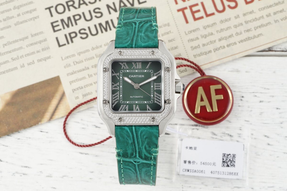 Мужские часы 35 мм Cartier Santos