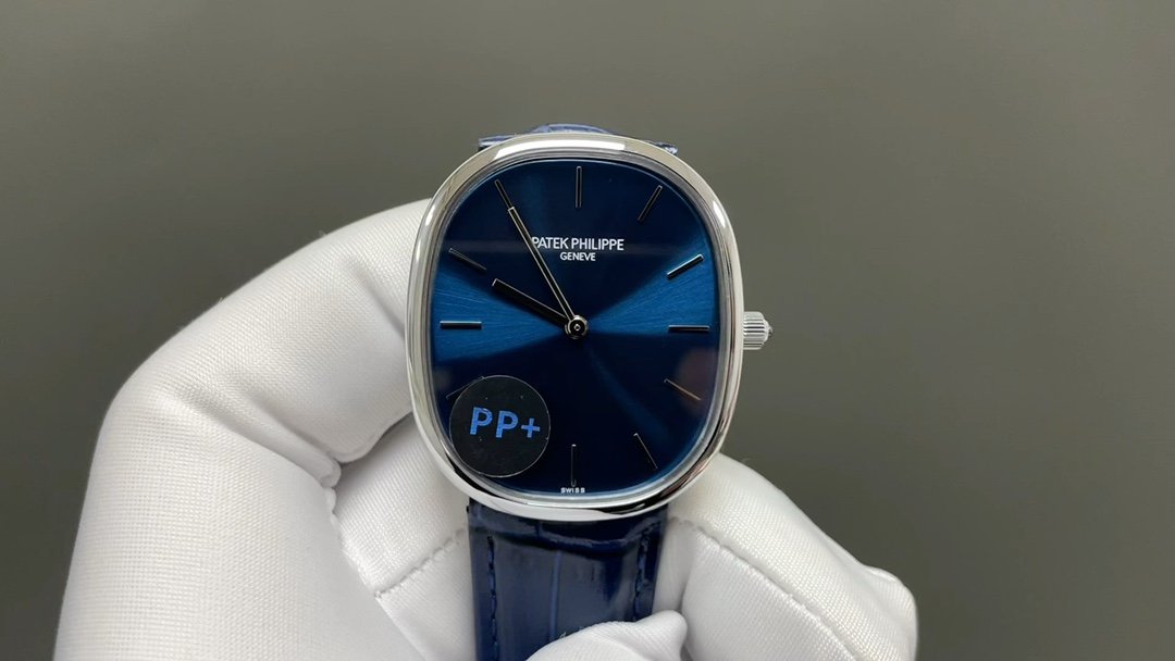 Мужские часы 35 мм Patek Philippe Golden Ellipse 5738