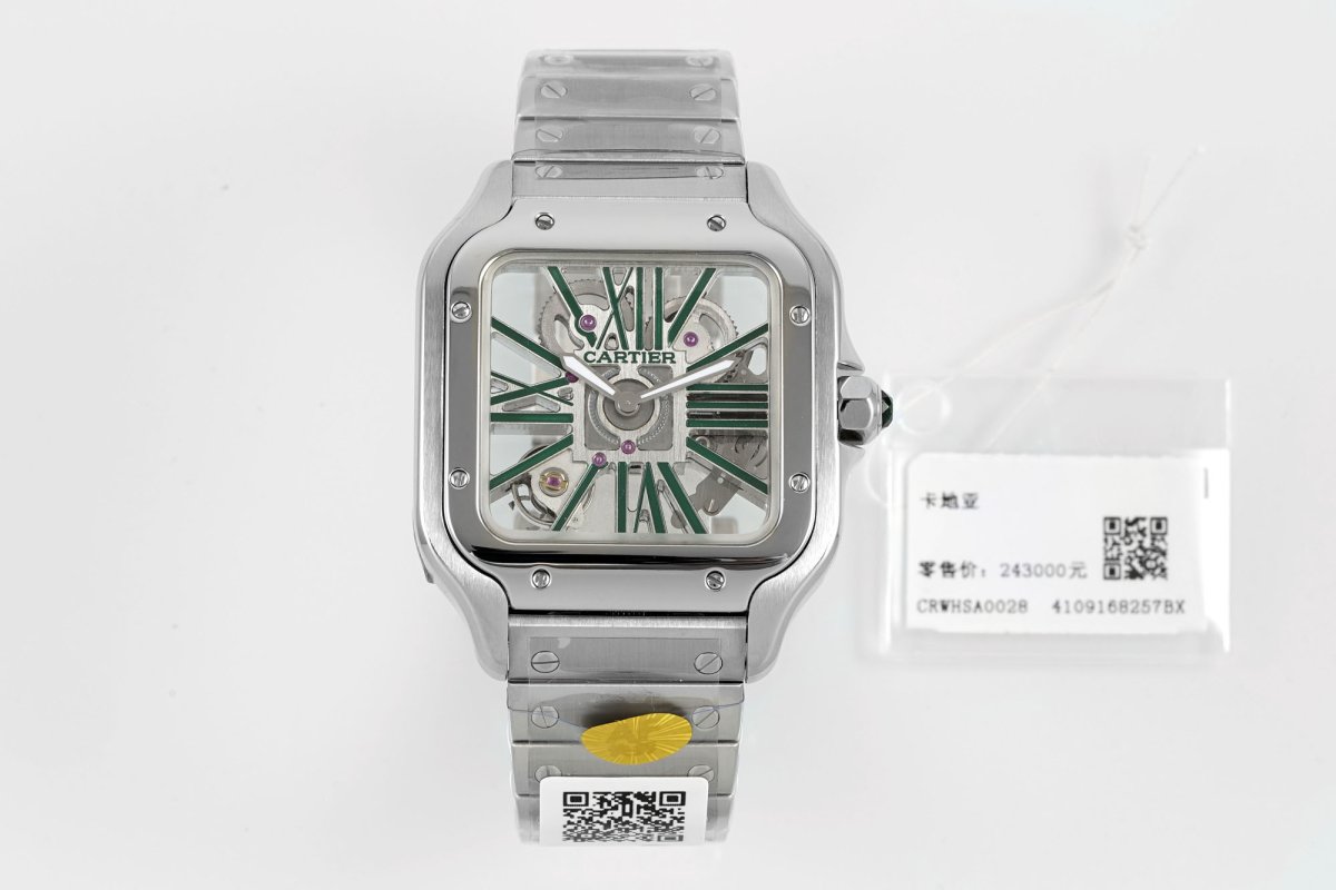 Мужские часы 40 мм Cartier Santos-Dumont