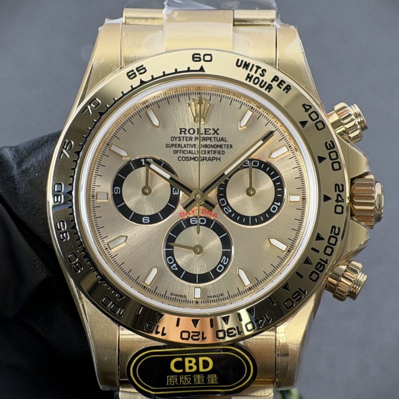 Мужские часы 40 мм Rolex Cosmograph Daytona с механизмом 4131