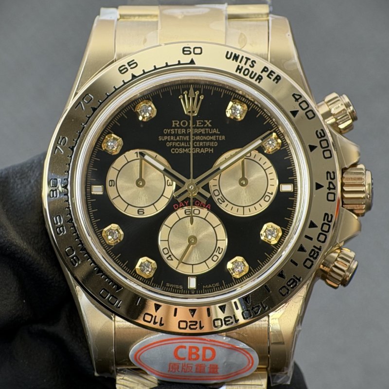 Мужские часы 40 мм Rolex Cosmograph Daytona с механизмом 4131