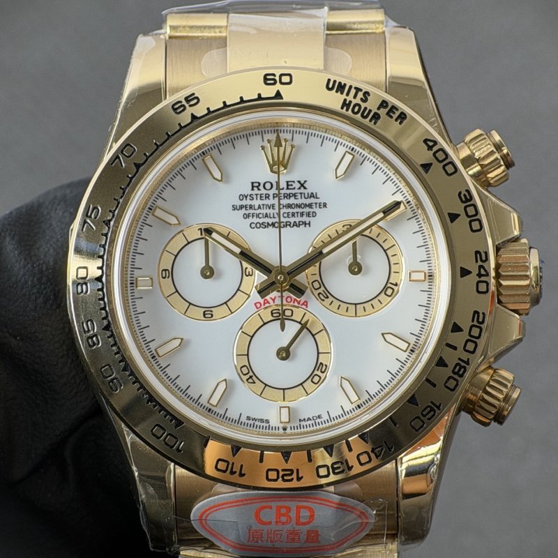 Мужские часы 40 мм Rolex Cosmograph Daytona с механизмом 4131