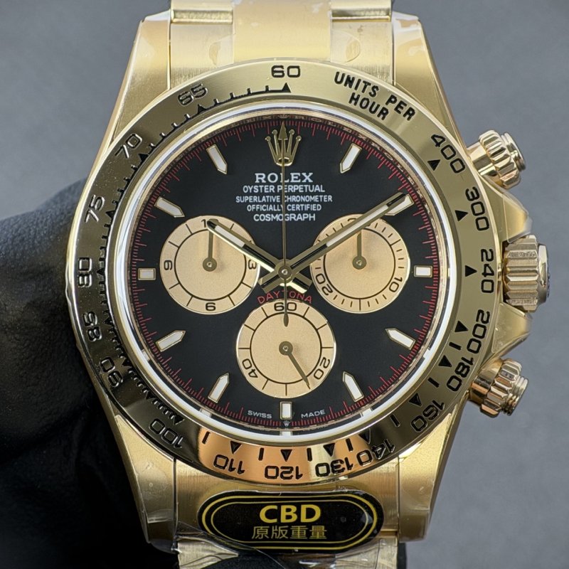 Мужские часы 40 мм Rolex Cosmograph Daytona с механизмом 4131